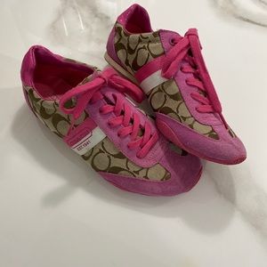 Ladies Coach Sneakers Size 8.5